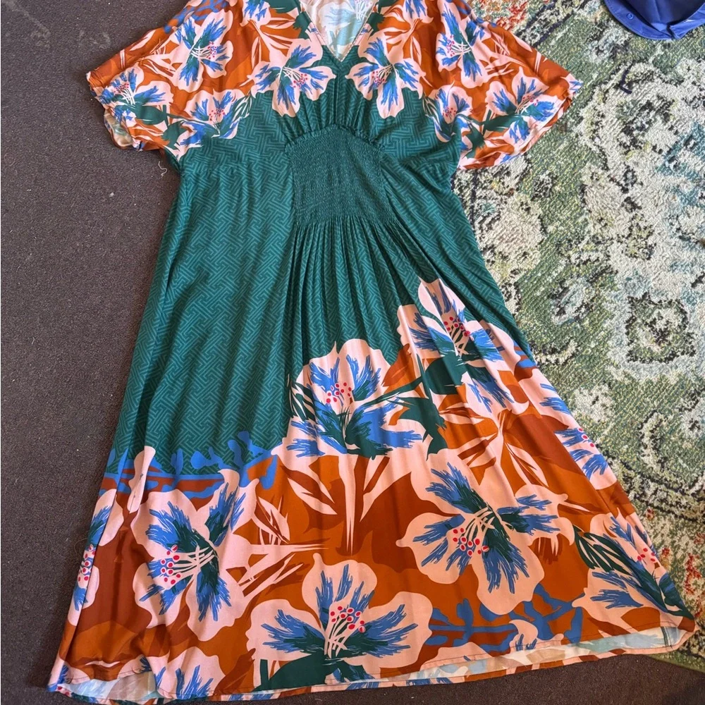 Anthropologie Blank London Kaftan Dress - Picture 3 of 5